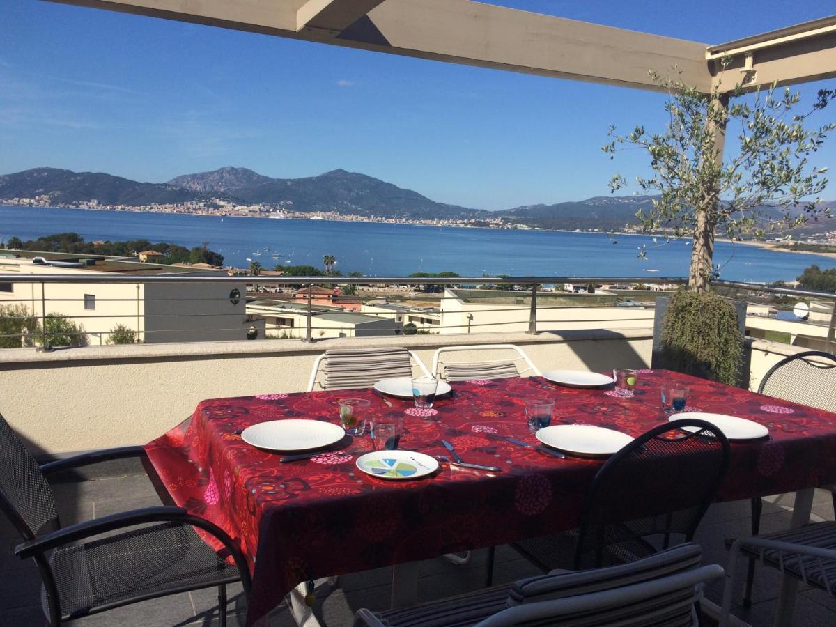 Vue Magnifique Sur Baie Ajaccio Apartment Porticcio  Ngoại thất bức ảnh