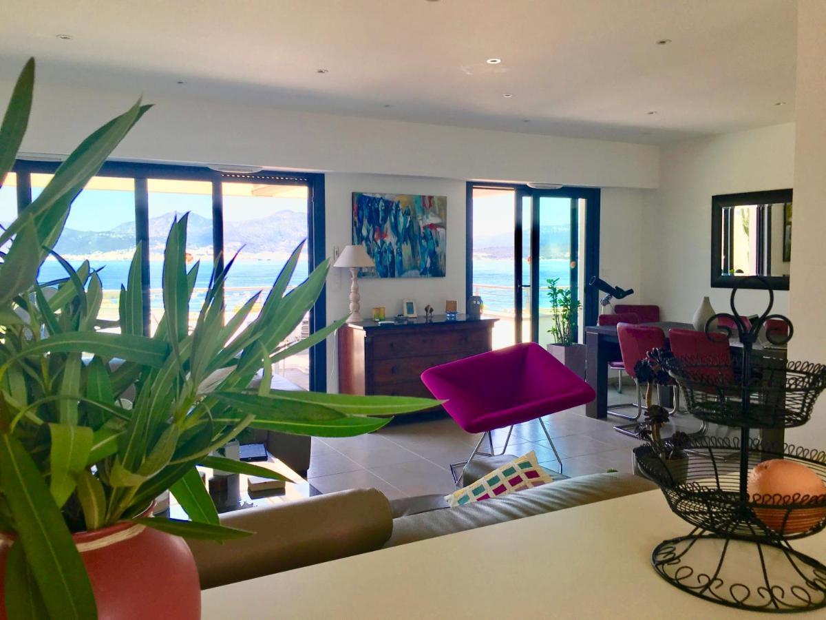 Vue Magnifique Sur Baie Ajaccio Apartment Porticcio  Ngoại thất bức ảnh
