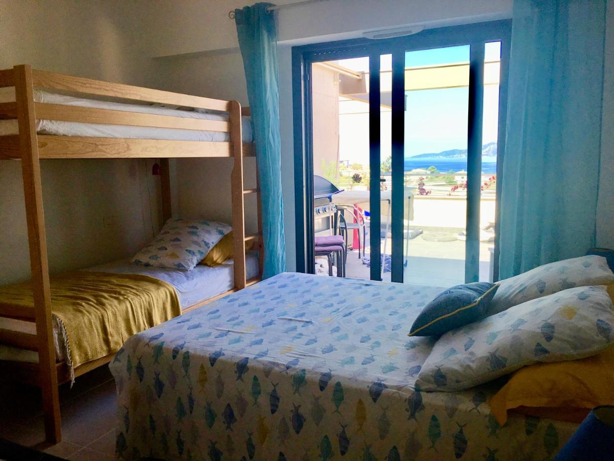 Vue Magnifique Sur Baie Ajaccio Apartment Porticcio  Ngoại thất bức ảnh