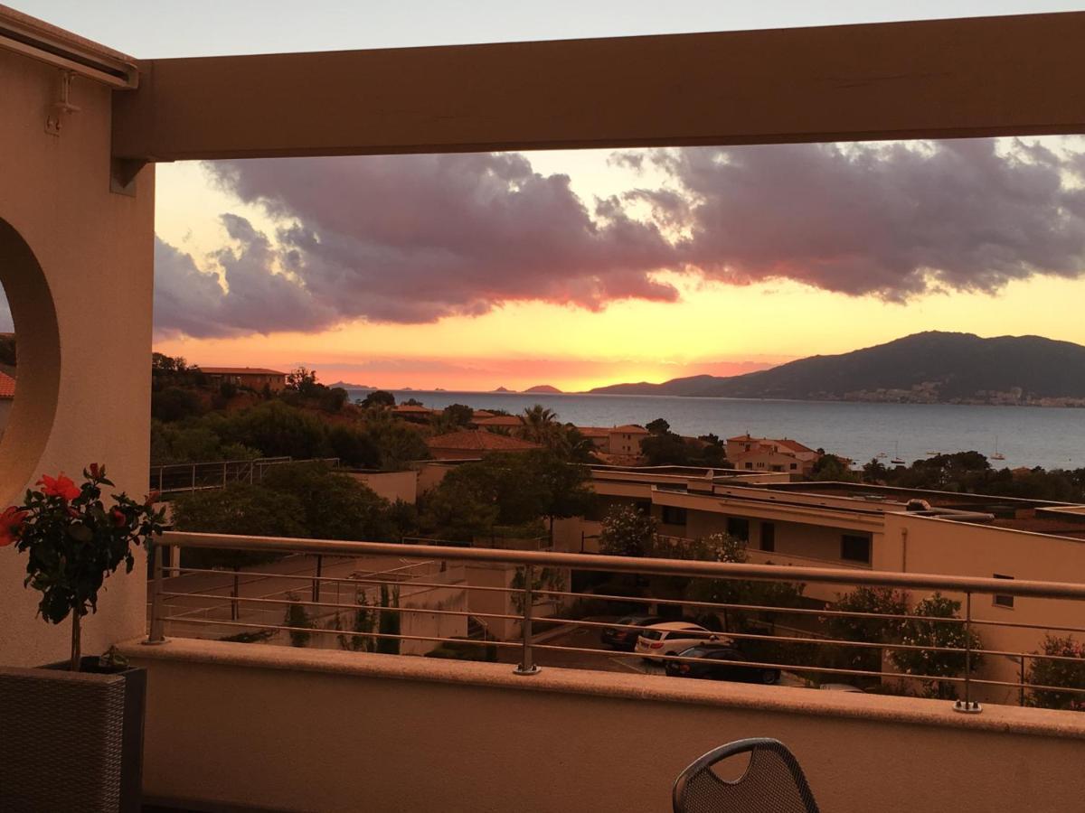 Vue Magnifique Sur Baie Ajaccio Apartment Porticcio  Ngoại thất bức ảnh